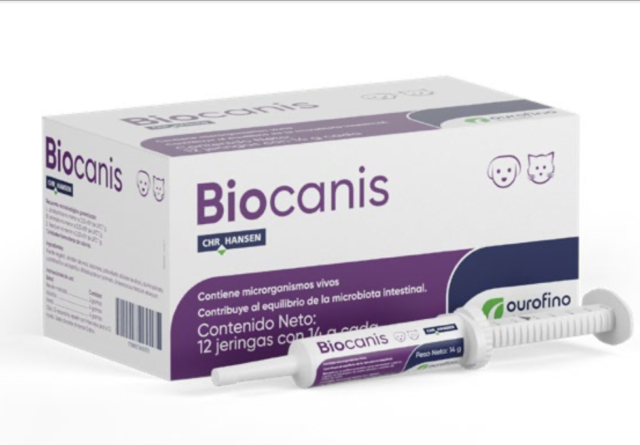 biocanis Biorregulador del tracto intestinal de los animales.