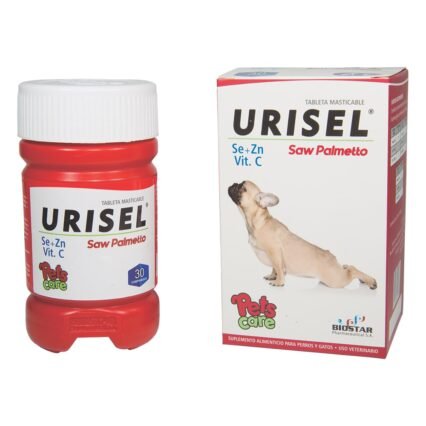 URISEL protector renal es un suplemento alimenticio a base de aminoácidos, vitaminas, minerales y extractos naturales con efecto antioxidante y protector renal para perros y gatos