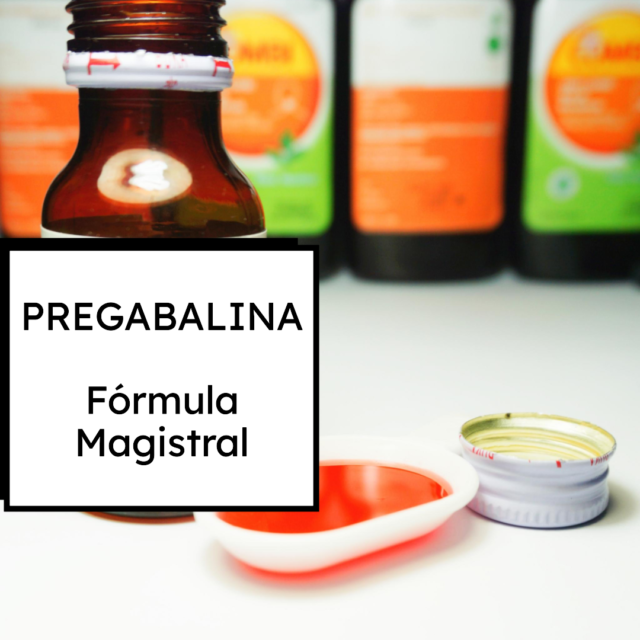 Pregabalina - neuropático fórmula magistral