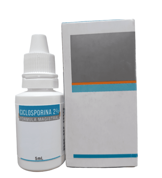 ciclosporina oftálmica 2%