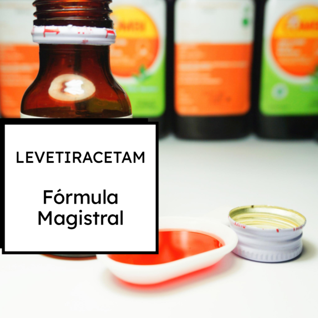 Levetiracetam anticonvulsivo fórmula magistral
