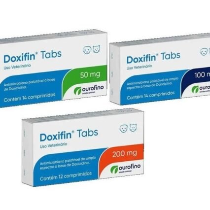Doxifin Tabs es un antibiótico a base de Doxiciclina en formulación palatable.