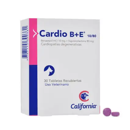 Cardio B+E Benazepril clorhidrato Espironolactona