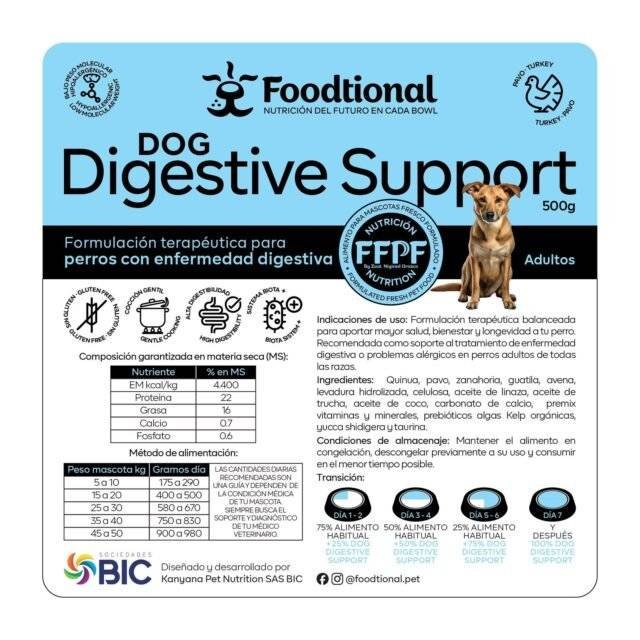 Alimento magistral Digestive Support Foodtional