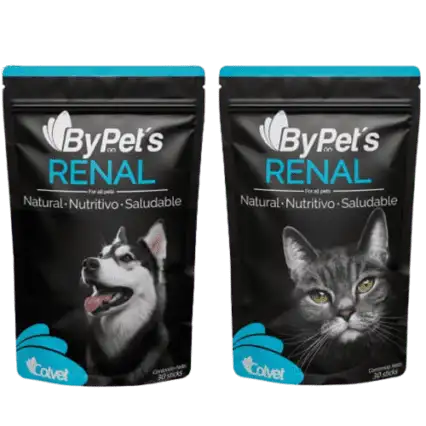 By Pets Renal - Coadyuvante Nutracéutico para la Salud Renal de Perros y Gatos