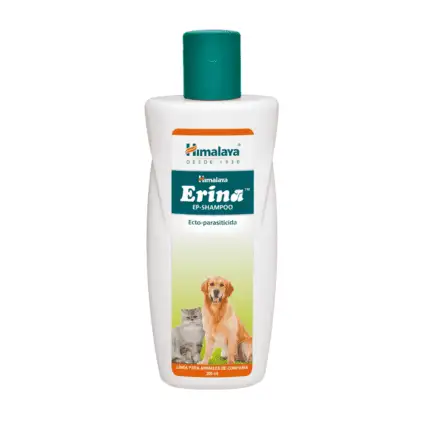 Erina EP shampoo antipulgas y garrapatas