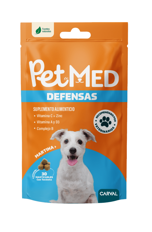 PetMed Defensas Suplemento Alimenticio para el Refuerzo del Sistema Inmunológico en Perros