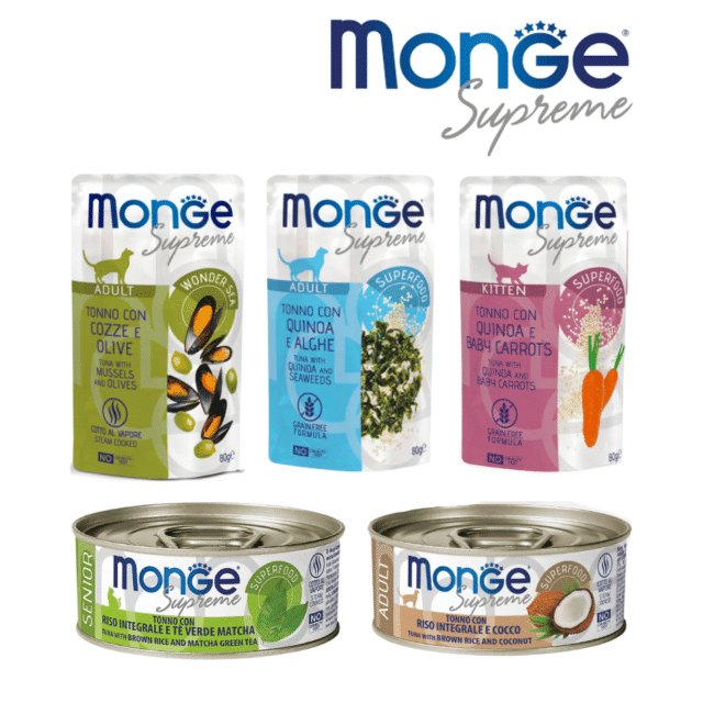 Monge Supreme – Alimento Húmedo Súper Premium para Gatos.