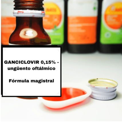 Ganciclovir oftálmico 0,15% ungüento - Fórmula magistral
